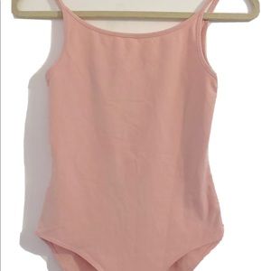 Forever 21 Women’s Pastel Pink Bodysuit Size Medium NWOT